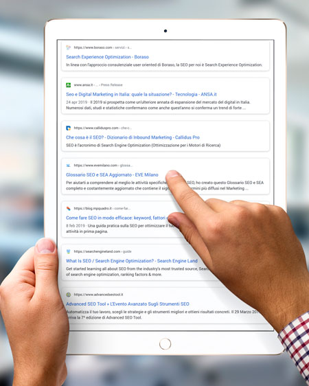 posizionamento sito internet