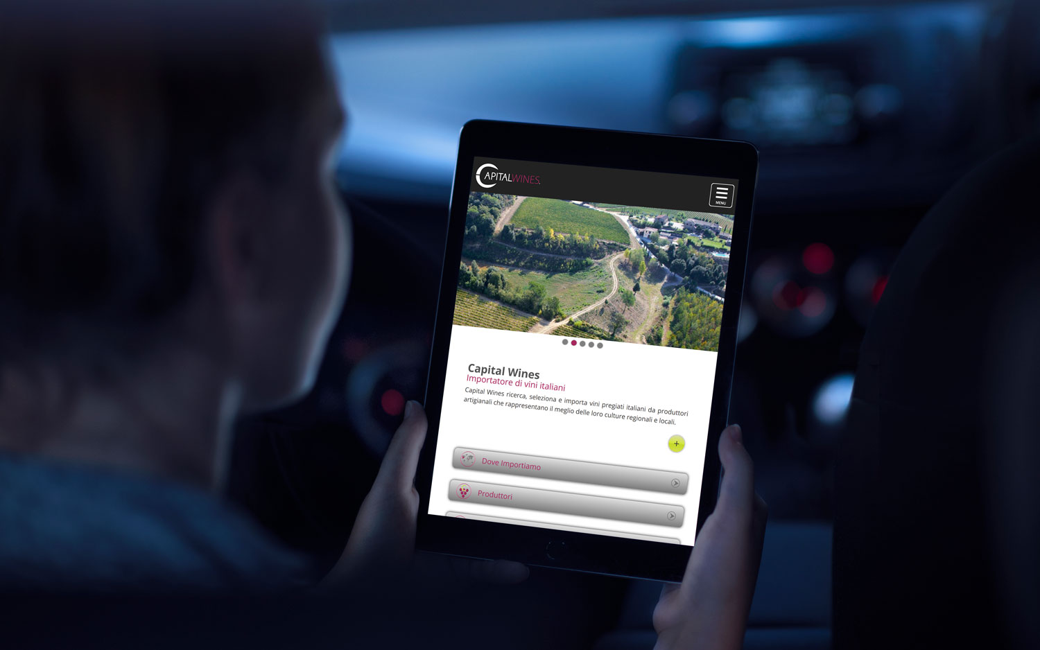 capital wines web site